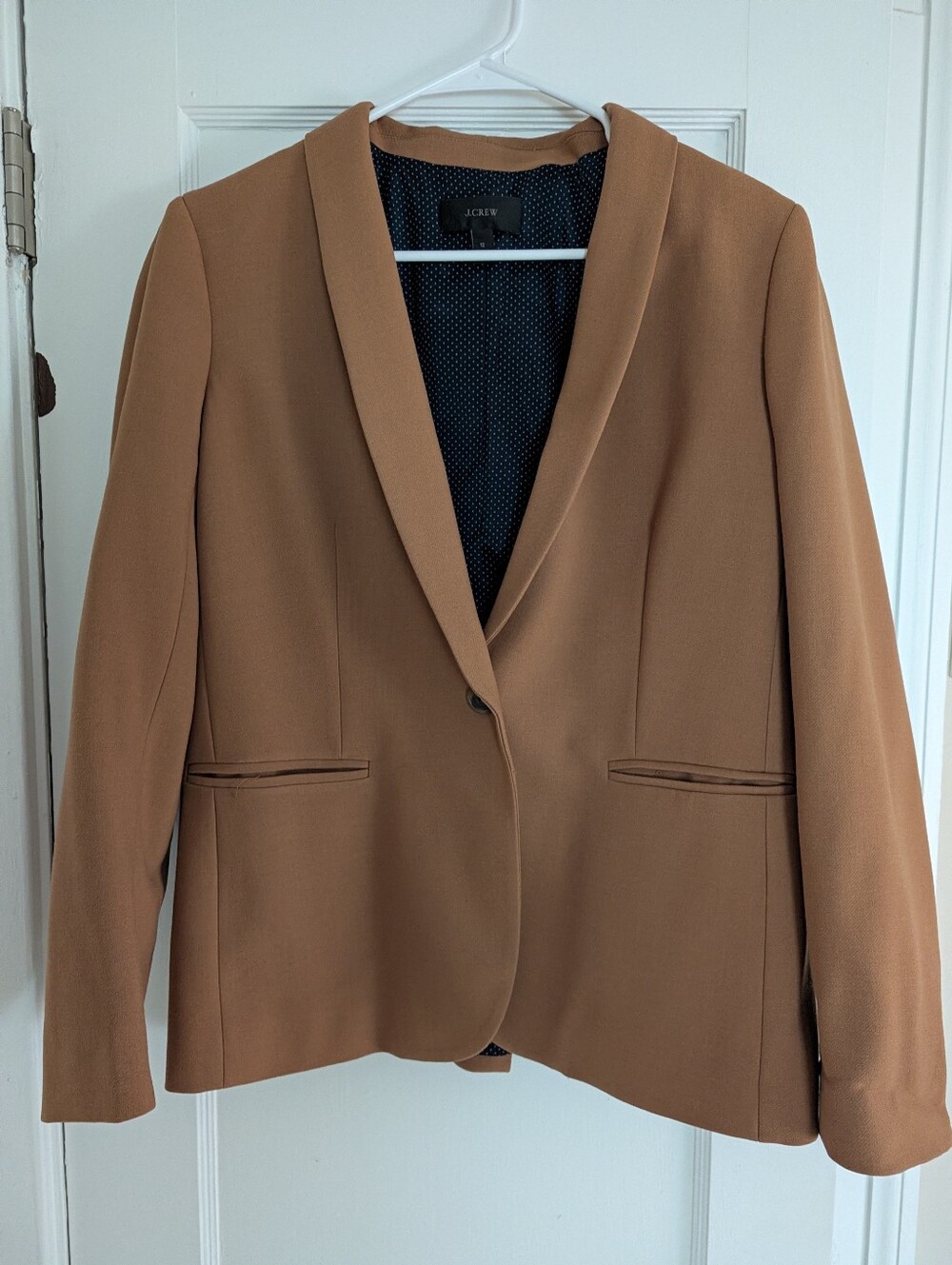 Like New J. Crew Women's Camel Blazer